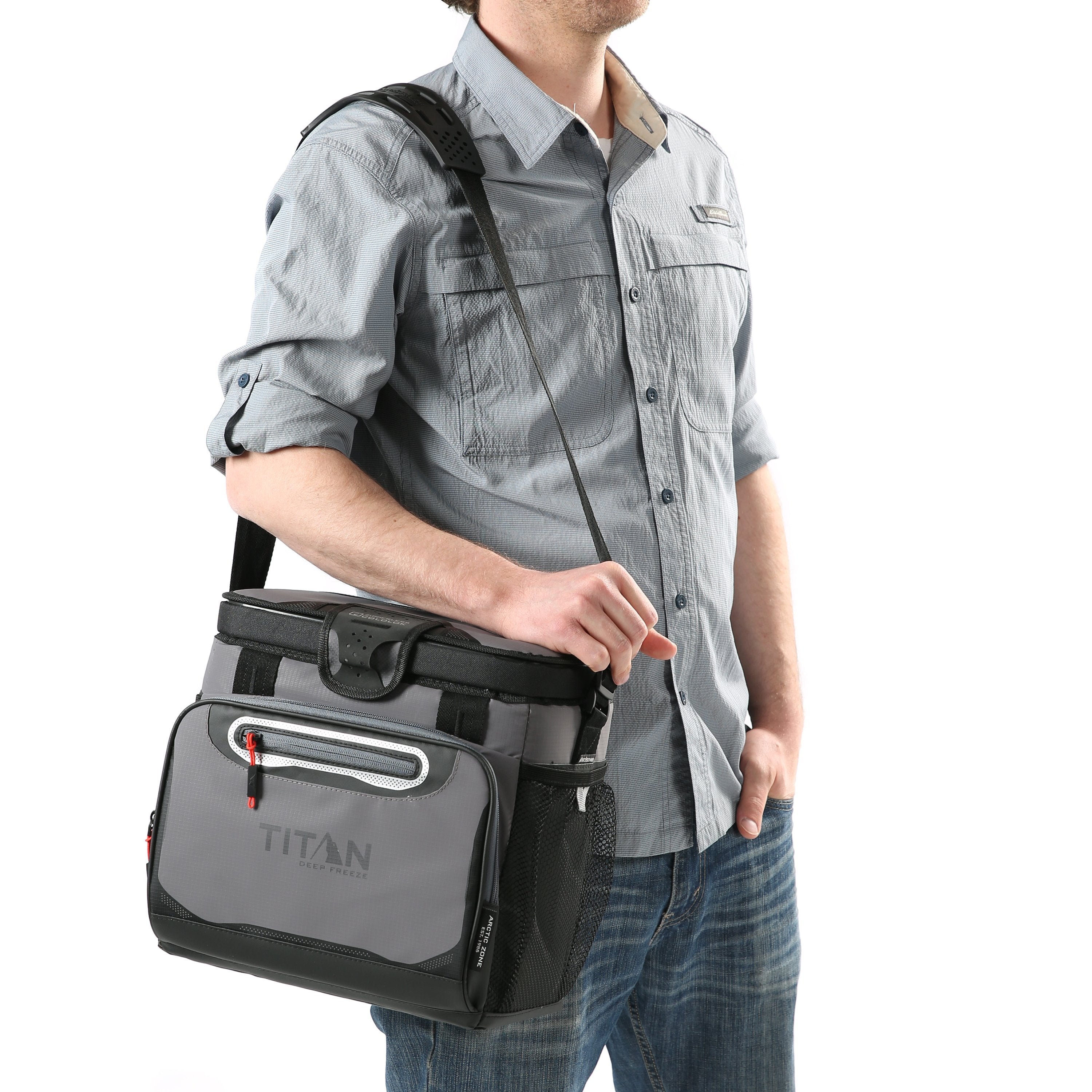 16 Can Zipperless HardBody® Cooler、mySite、noshort