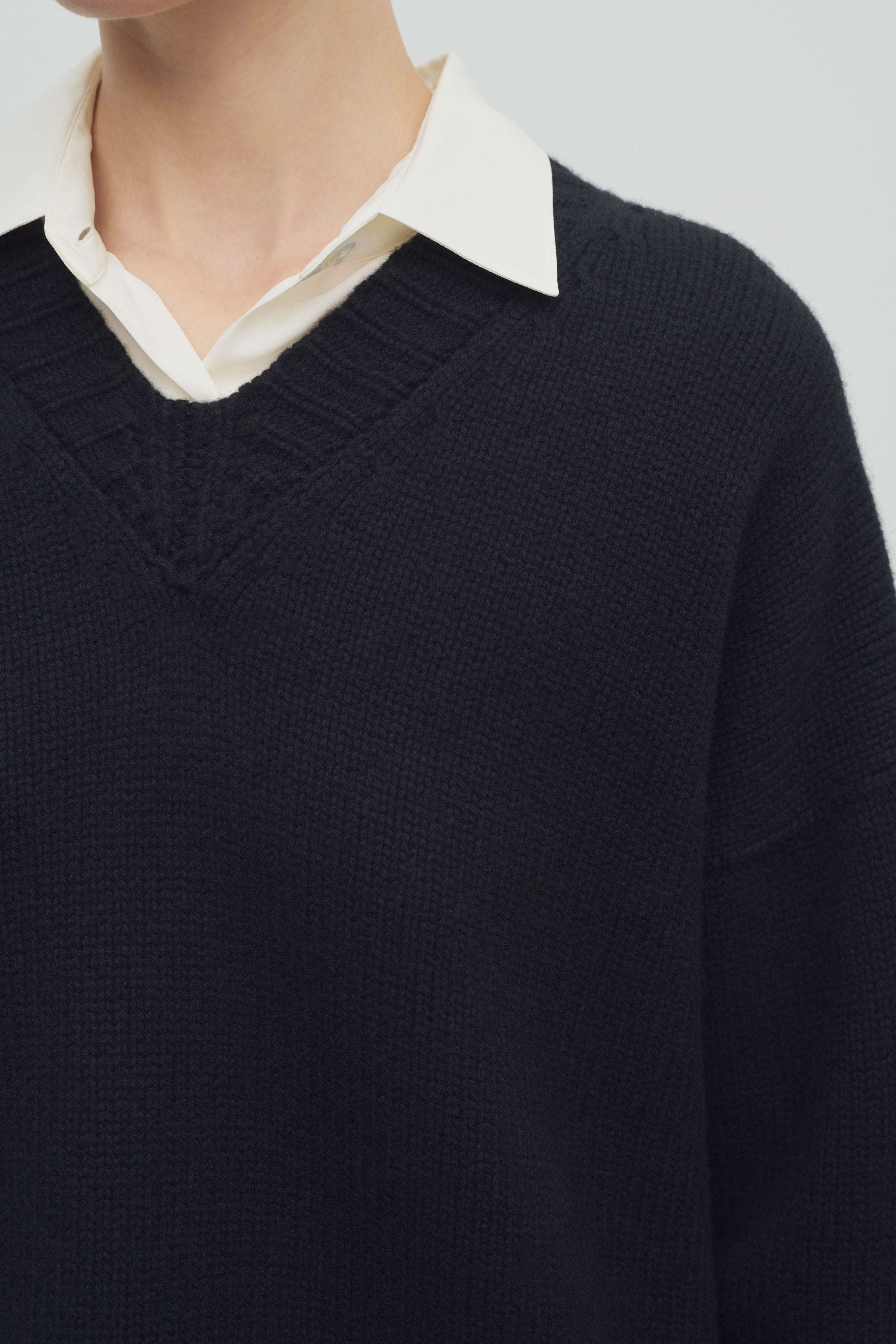 Sdavion Sweater in Wool and Cashmere、mySite、aoinhome