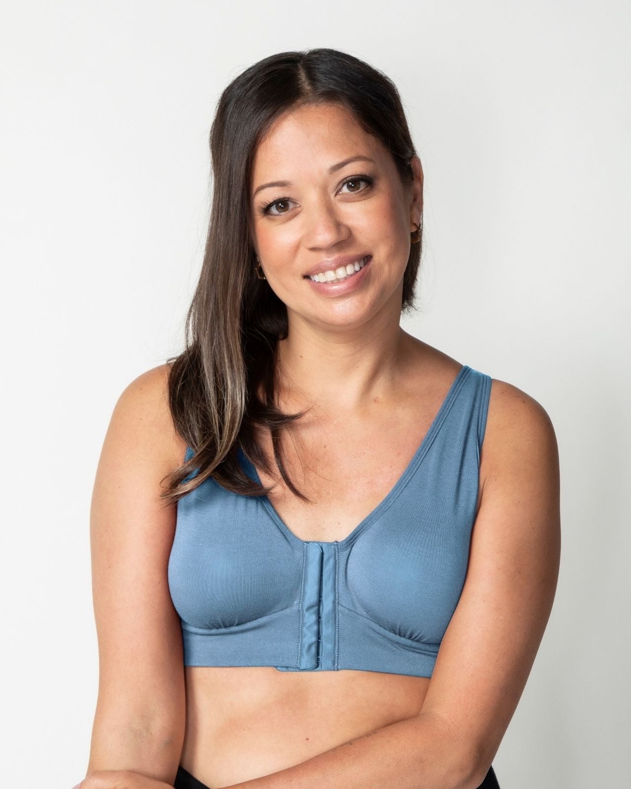 Rora Pocketed Front Closure Bra、mySite、bengalsvssteelers