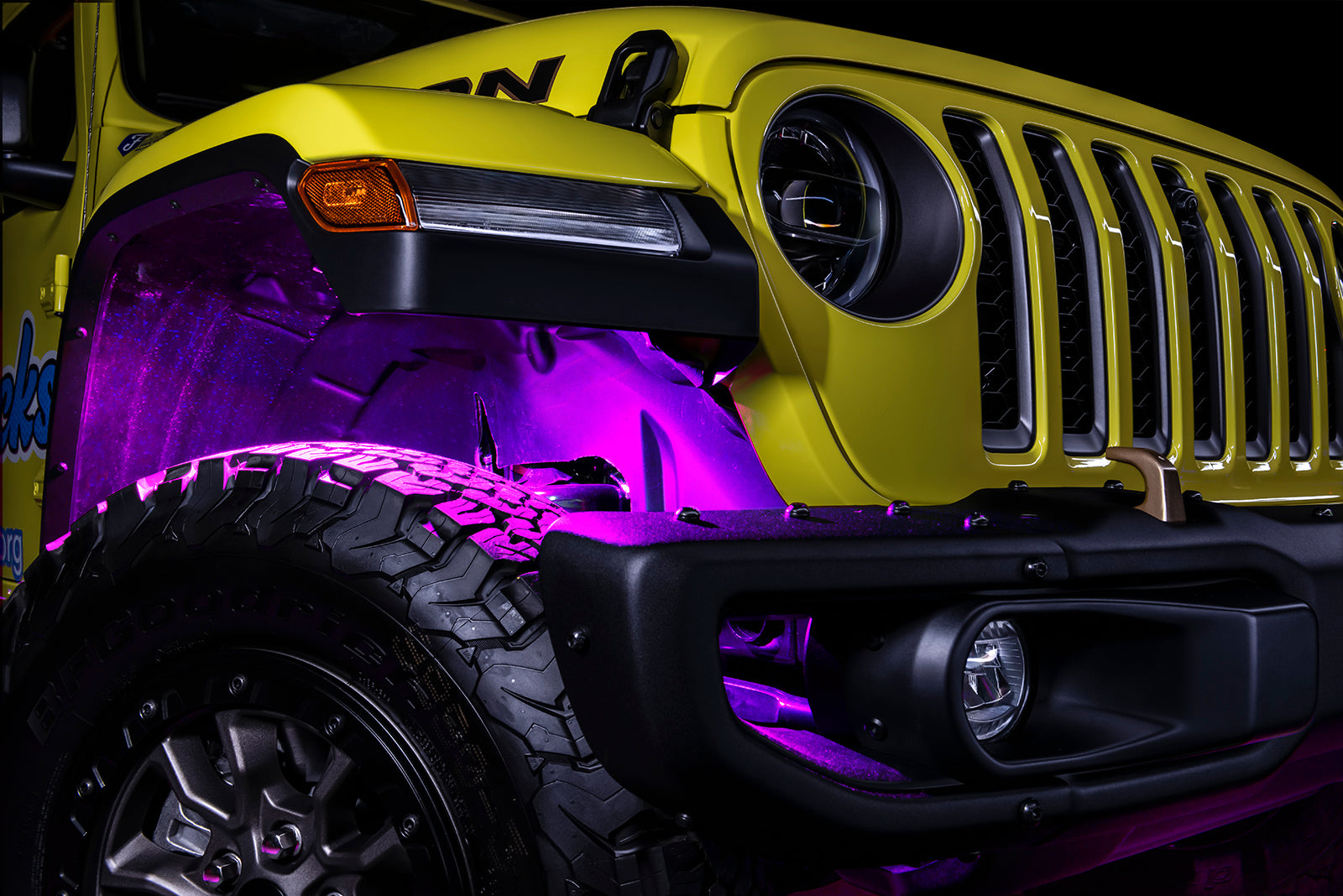 ORACLE Lighting ColorSHIFT RGB+W Underbody Wheel Well Rock Light Kit (4 PCS)、mySite、nflplayoffbracketp