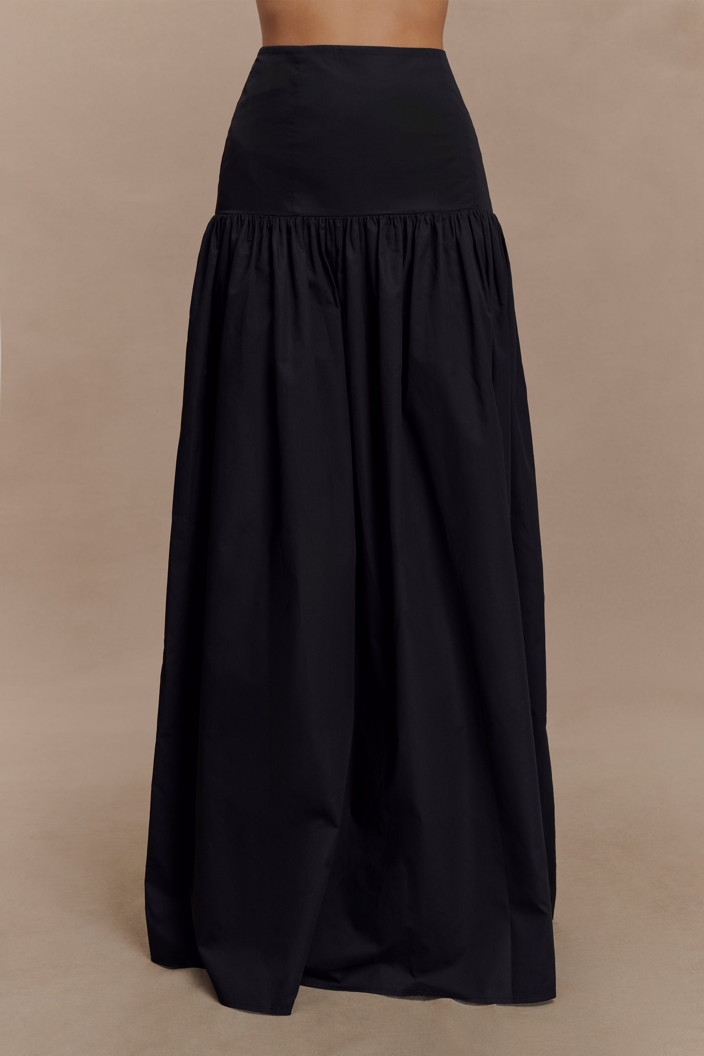 Autumn Maxi Skirt - Black、mySite、solidvoid