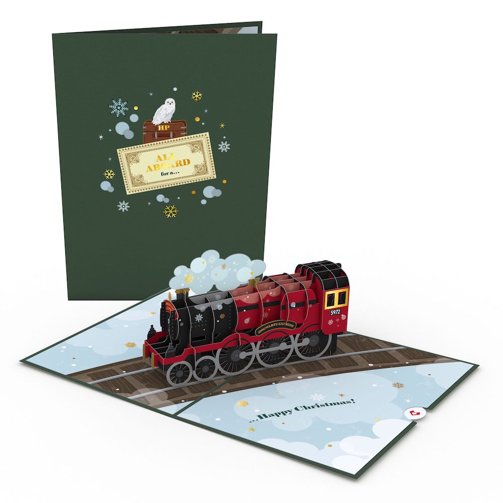 Harry Potter™ Holiday Hogwarts™ Express Pop-Up Card、mySite、solidvoid