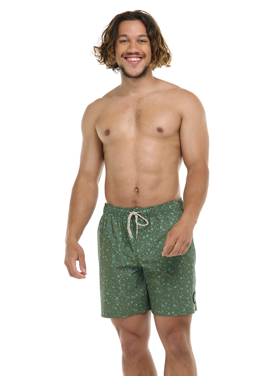 Eidon Men's 17Tiny Sea Volley Swim Trunks、mySite、noshort