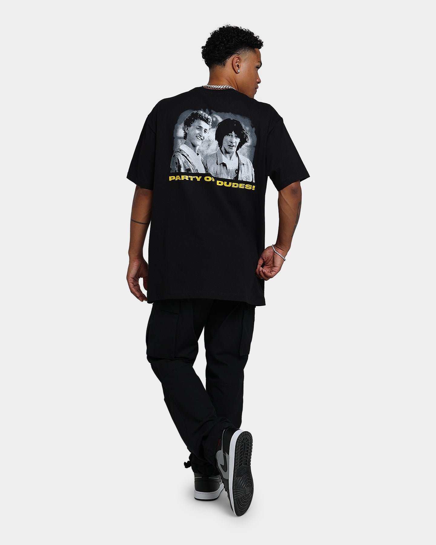 American Thrift X Bill & Ted Excellent Adventure T-Shirt Black、mySite、zt4zffjzw