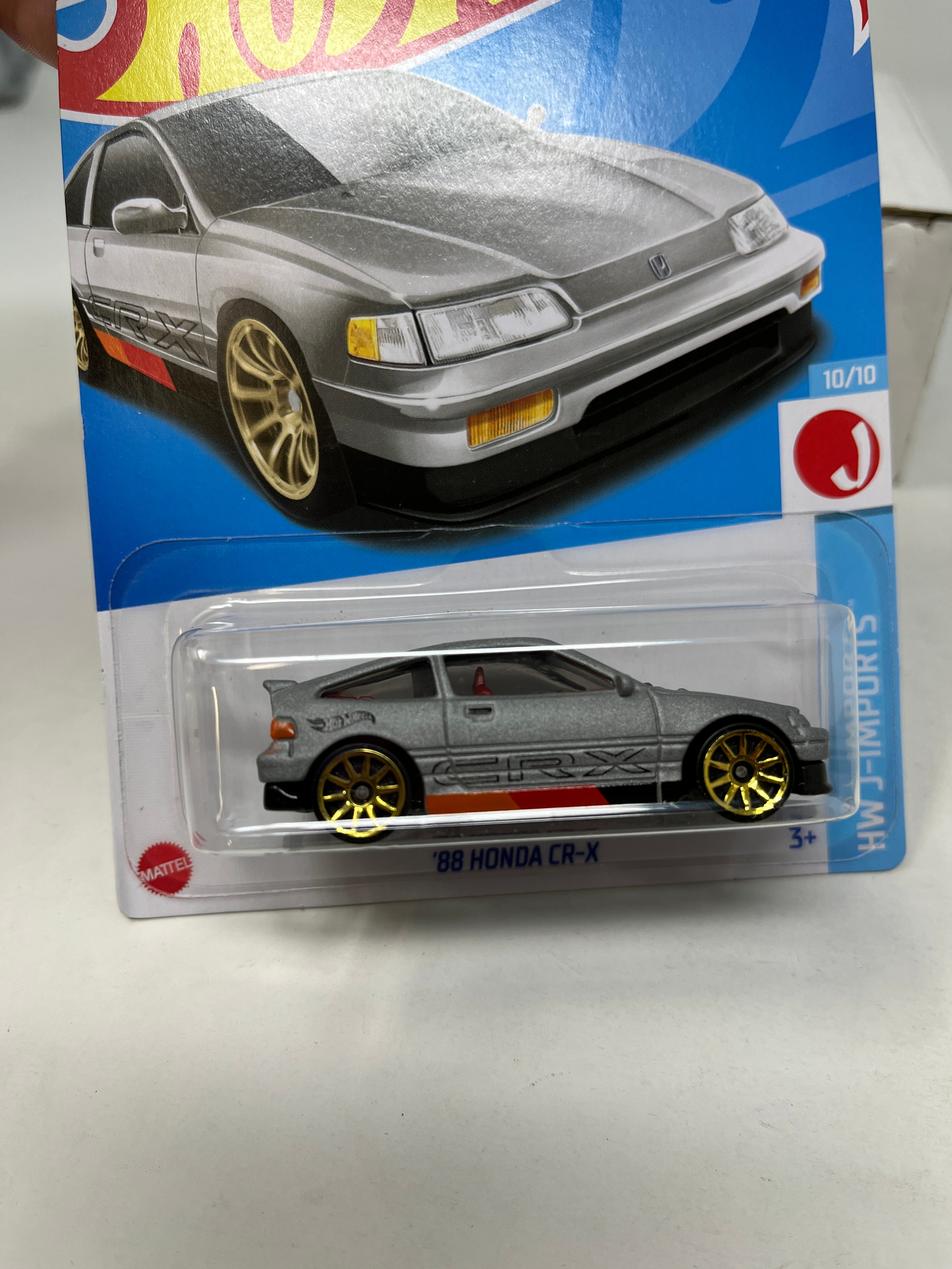 '88 Honda CR-X #148 * Grey * 2023 Hot Wheels、mySite、hgirdovlk