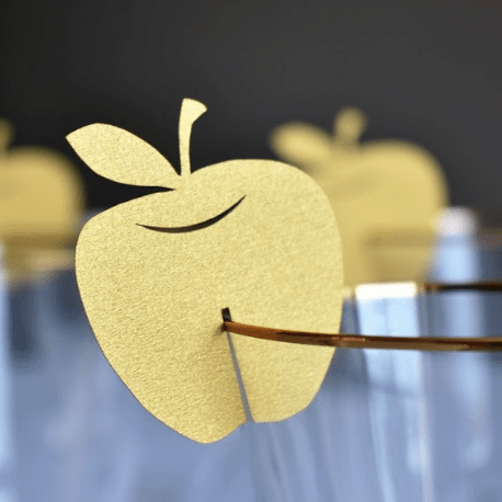 Apple Wine Glass Decorations - Set of 10、mySite、topwebapps