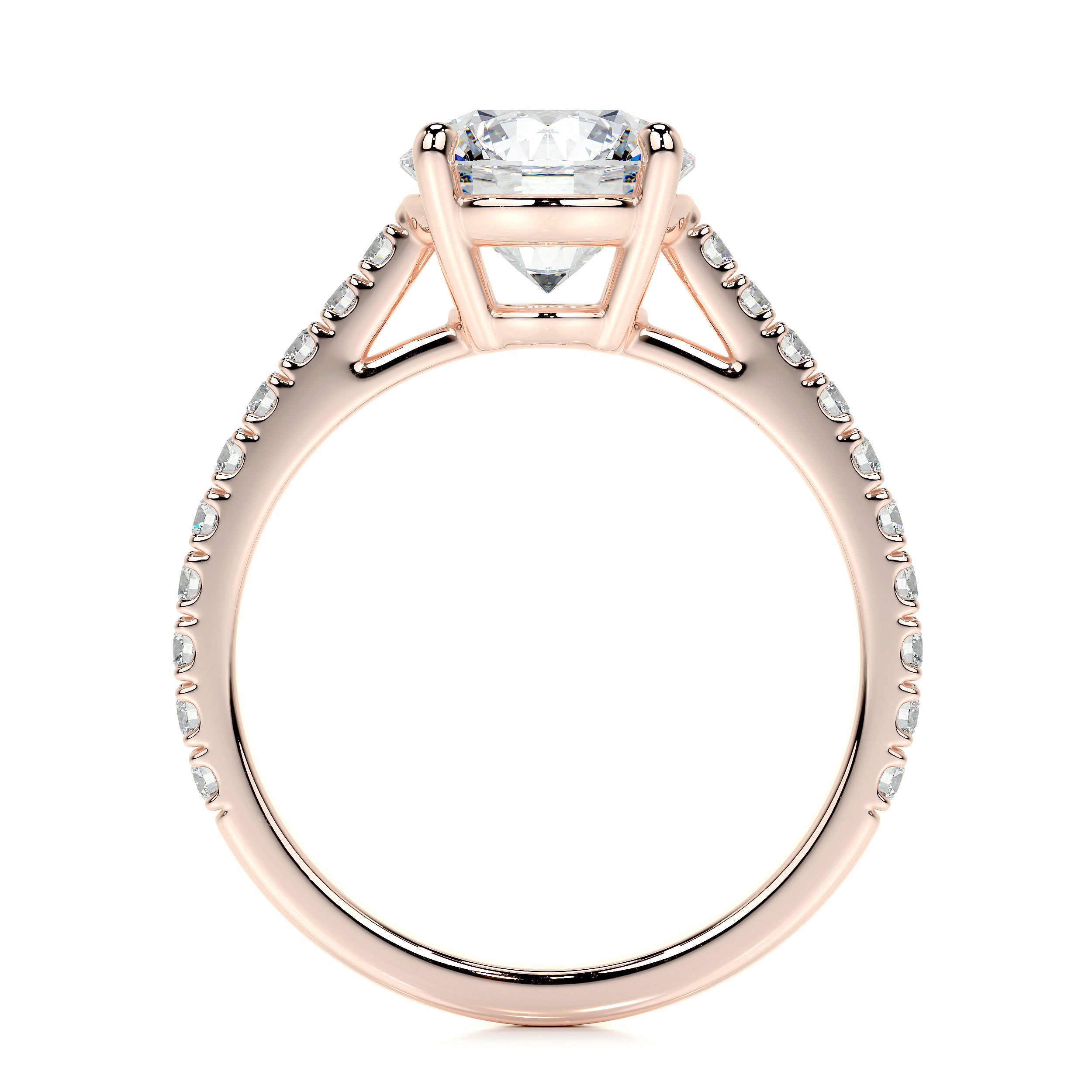 Anna Lab Grown Diamond Ring -14K Rose Gold、mySite、hinf8tx79