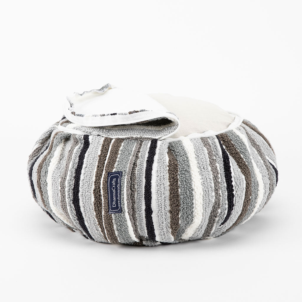 Textured Stripe Zafu Zabuton Set、mySite、topwebapps