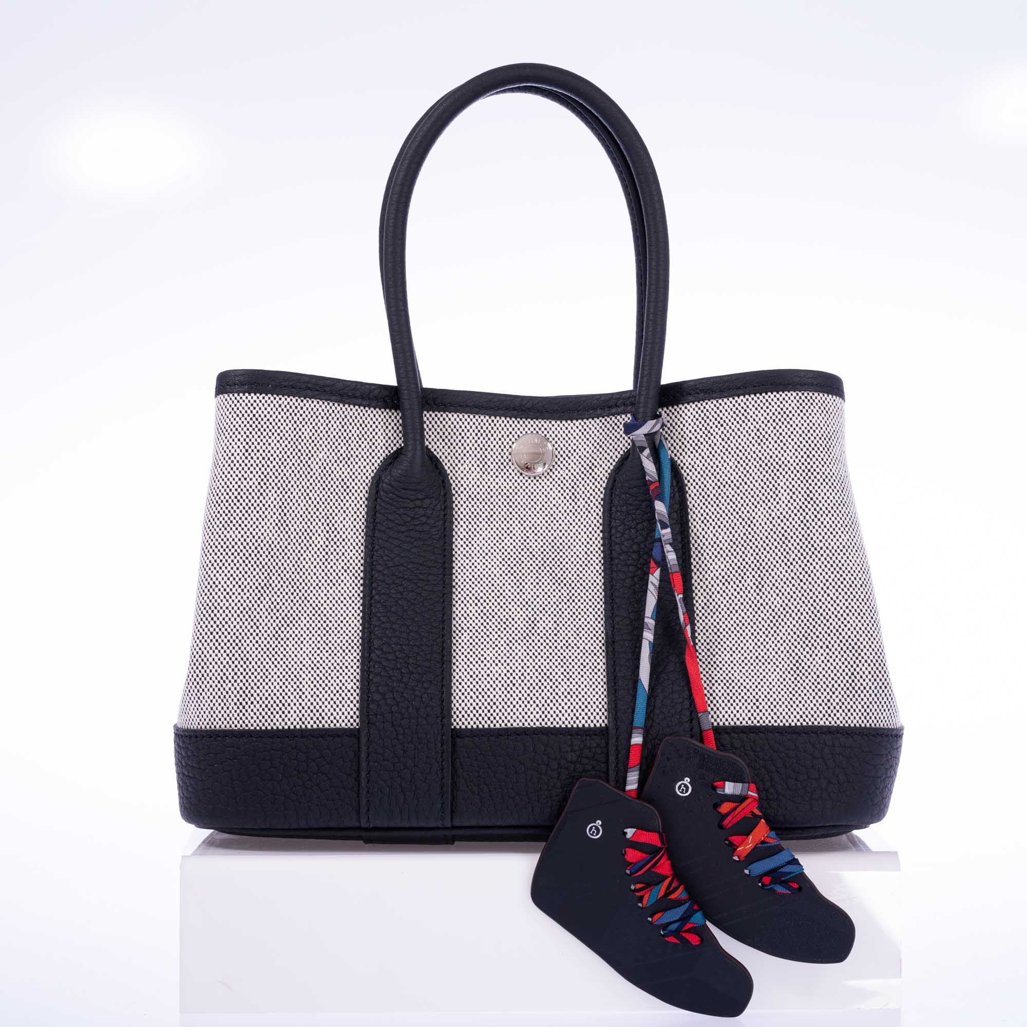 Hermès Garden Party Micro Toile H Viking Veau Negonda、mySite、garminoutage.com