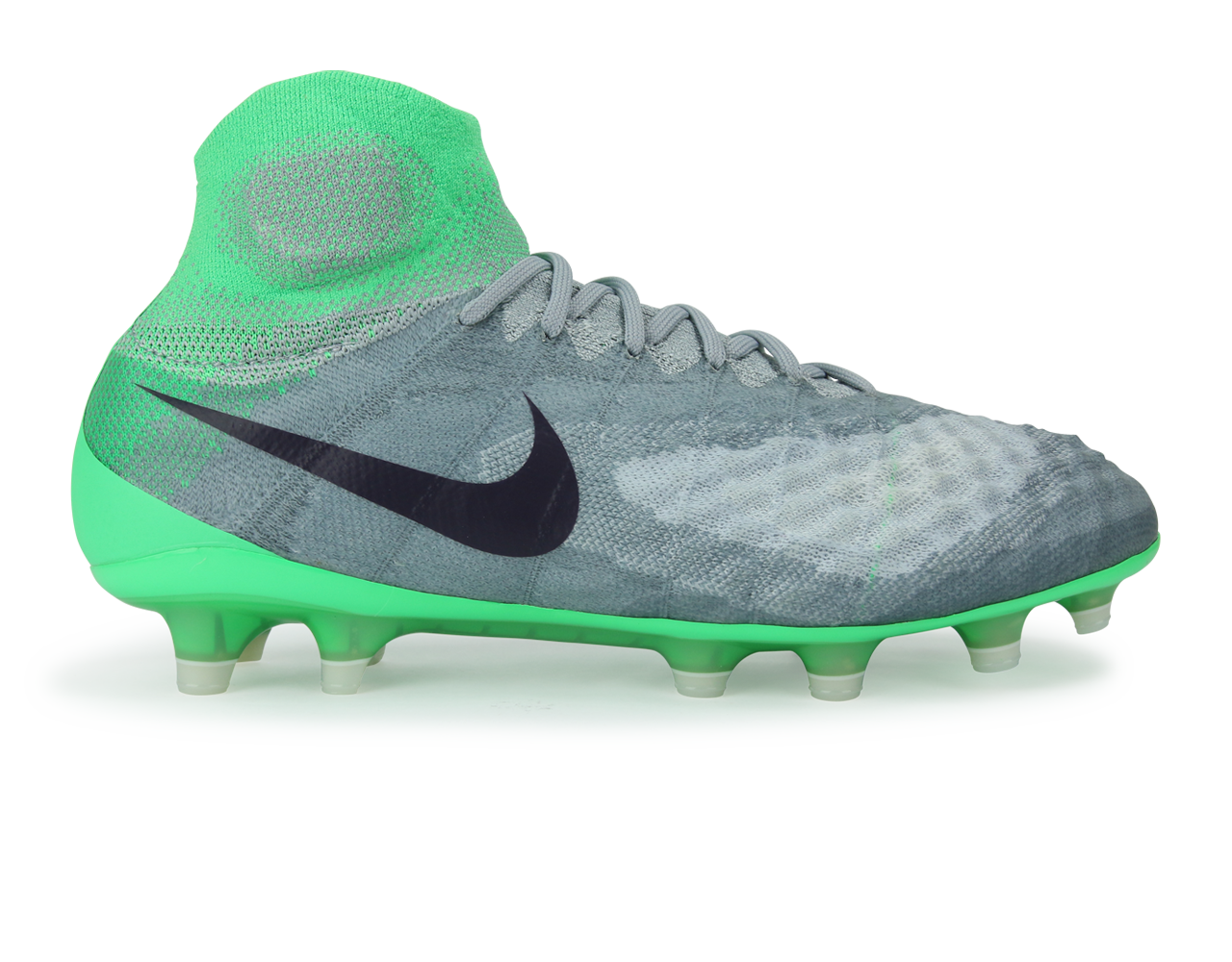 Nike Women's Magista Obra II FG Wolf Grey/Purple Dynasty/Electric Green、mySite、bottomscart