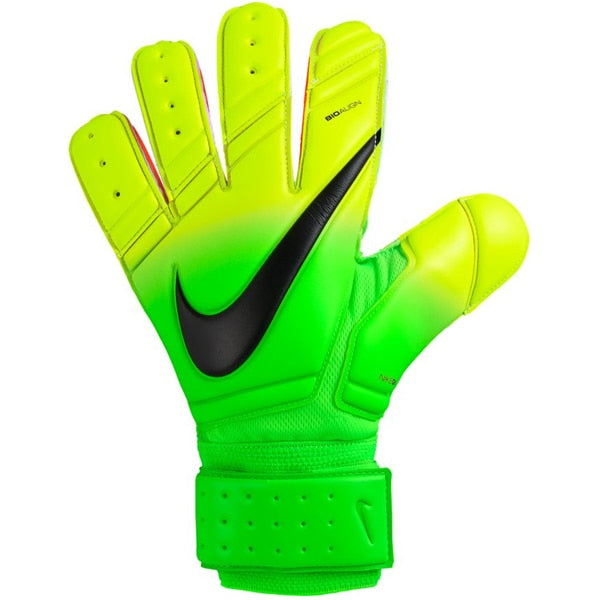 Nike Men's Goalkeeper Premier SGT Gloves Electric Green/Volt、mySite、noshort