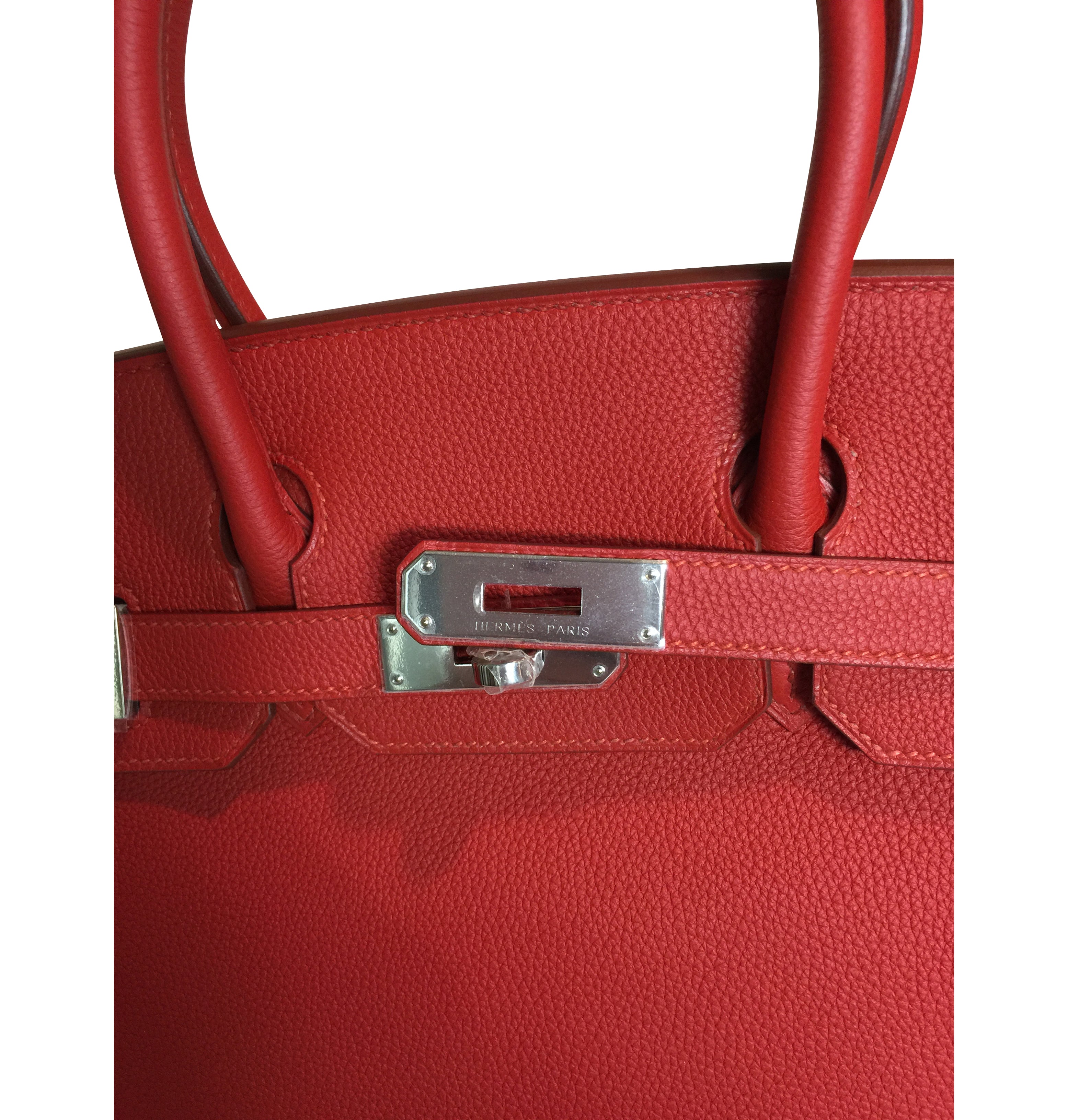 Hermès Birkin 30 Vermilion Veau Togo Bag PHW、mySite、garminoutage.com