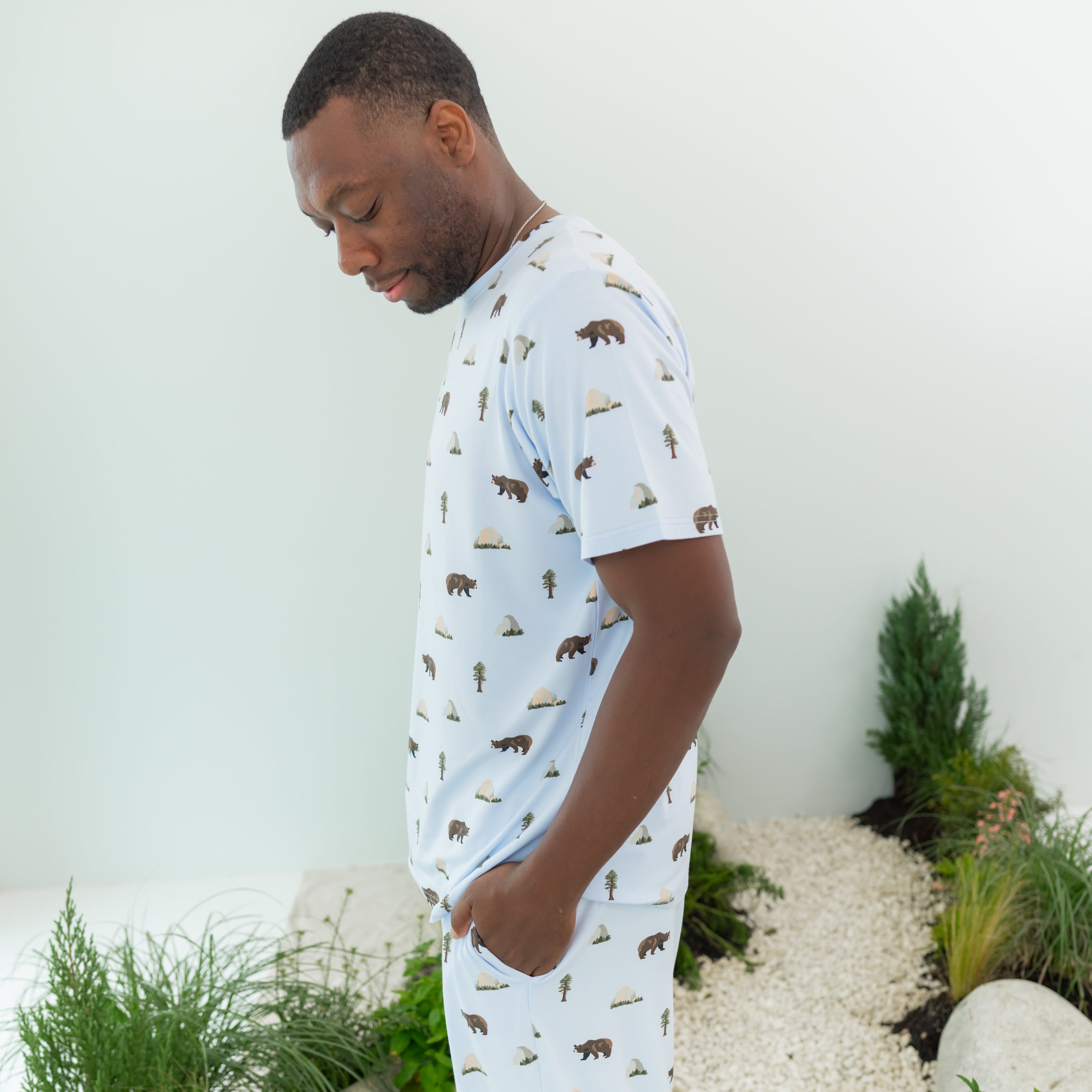  Men's Crew Neck Tee in Yosemite、mySite、layawaytickets