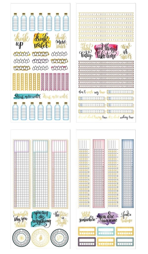  Planner Stickers Set - Creative Journaling、mySite、ghnorth
