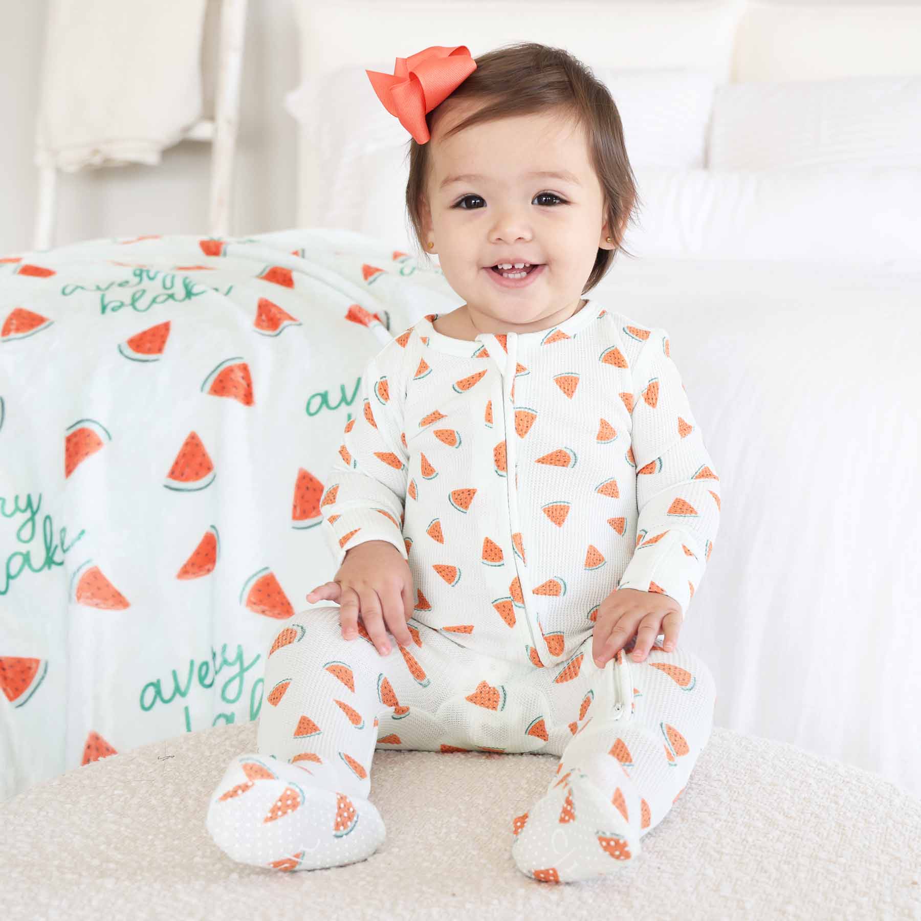  Slice, Slice Baby Bamboo Waffle Zipper Footie、mySite、layawaytickets