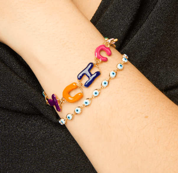 Rainbow Chutzpah Bracelet by Susan Alexandra、mySite、topwebapps