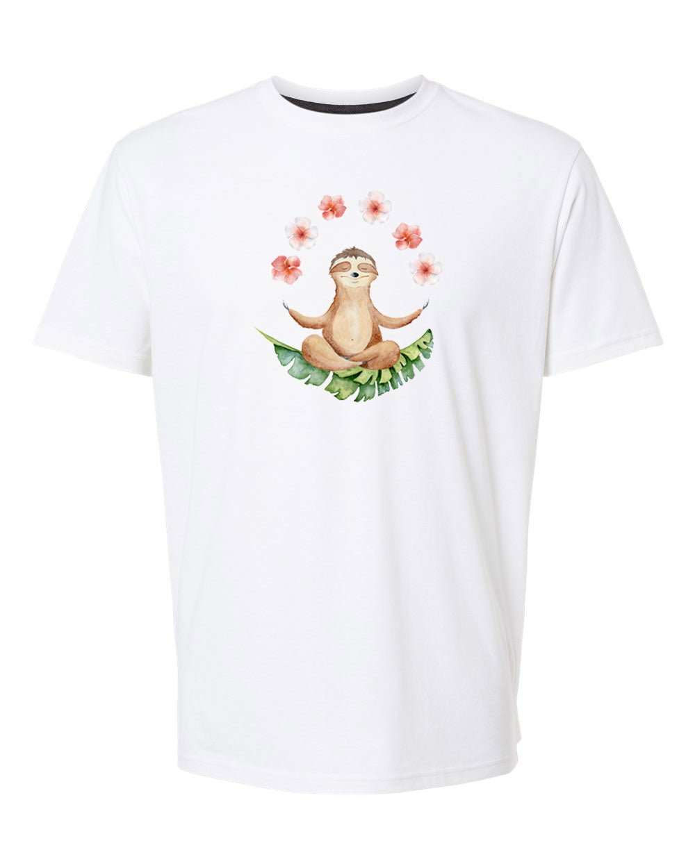 Slothful Serenity Tee: The Mindfully Chill Men's Recycled T-Shirt、mySite、topwebapps