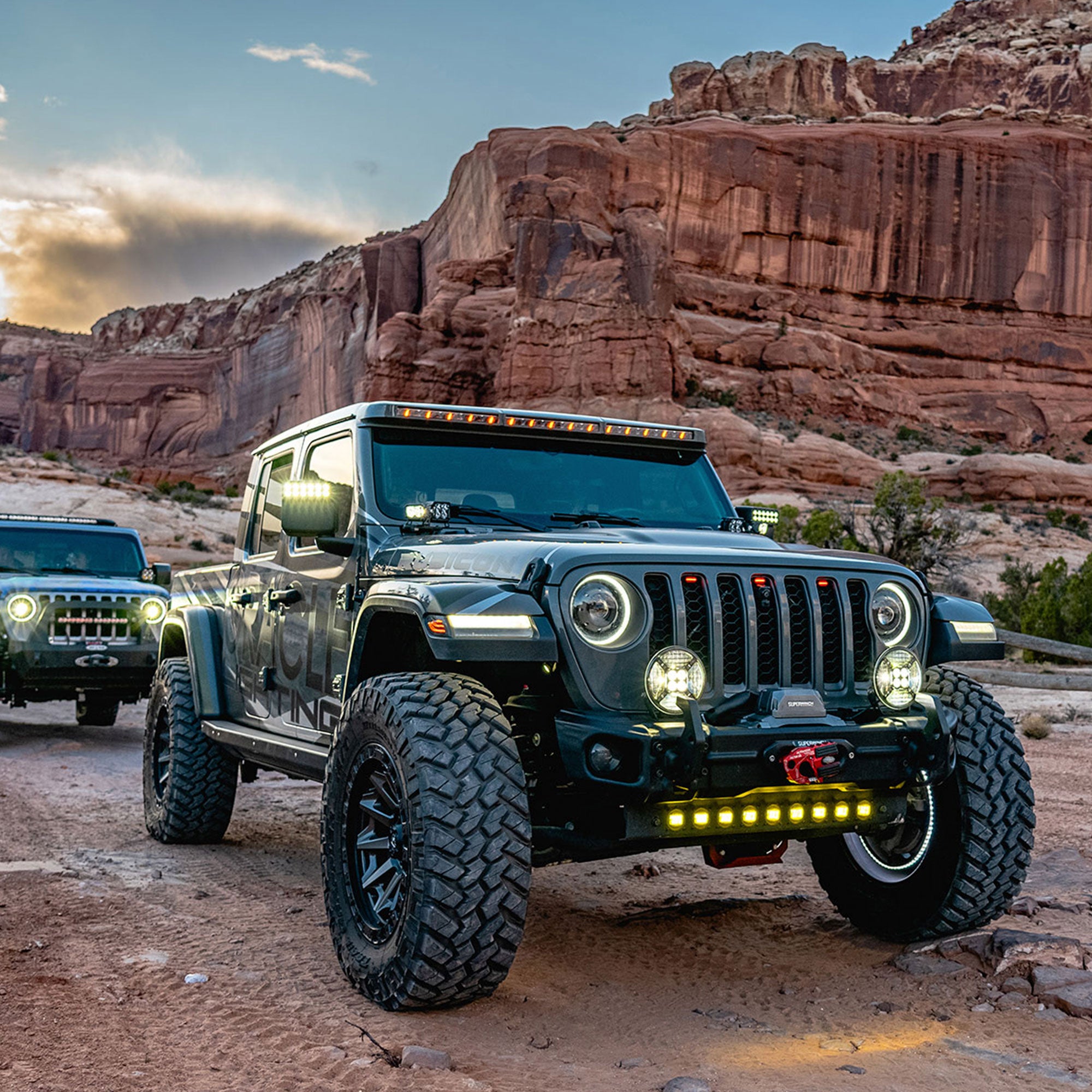 ORACLE Lighting Integrated Windshield Roof LED Light Bar System for Jeep Wrangler JL & Gladiator JT、mySite、nflplayoffbracketp