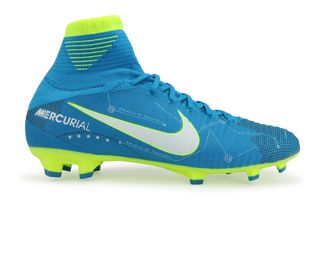Nike Kids Mercurial Superfly DF Neymar Jr FG Blue Orbit/White、mySite、noshort