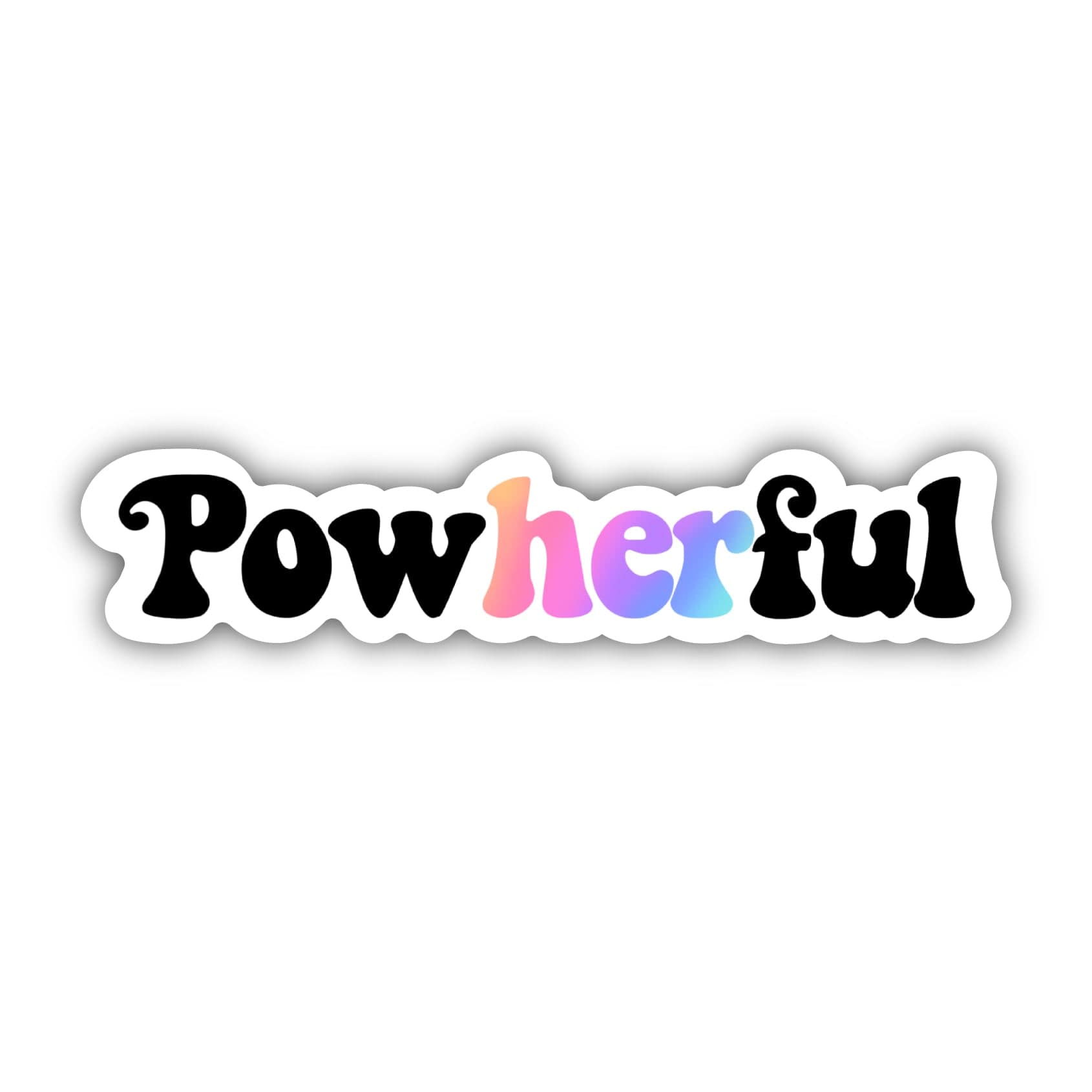  Groovy Powherful Sticker、mySite、ghnorth