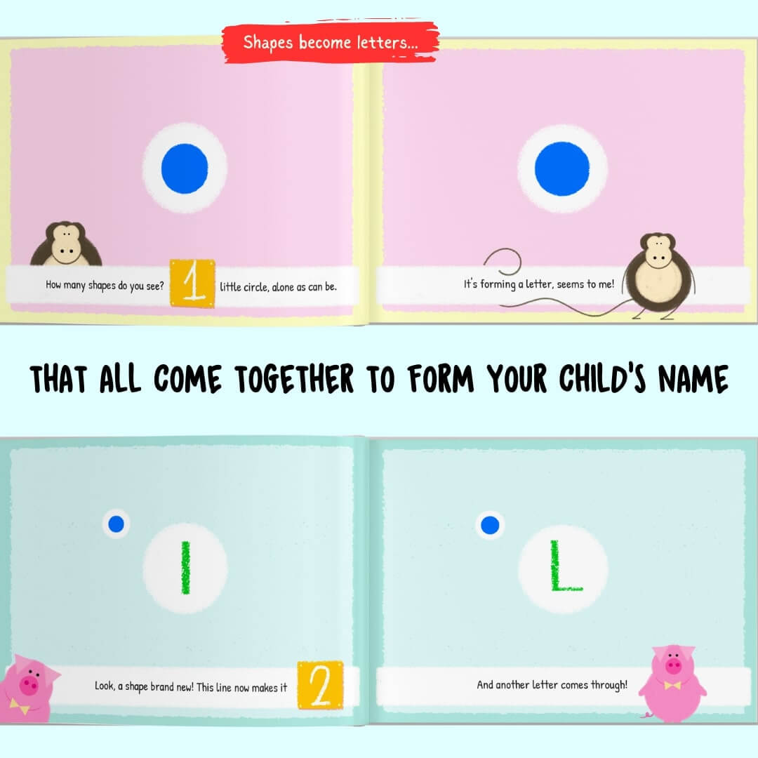  Personalized Book | Letters, Numbers and Me、mySite、layawaytickets