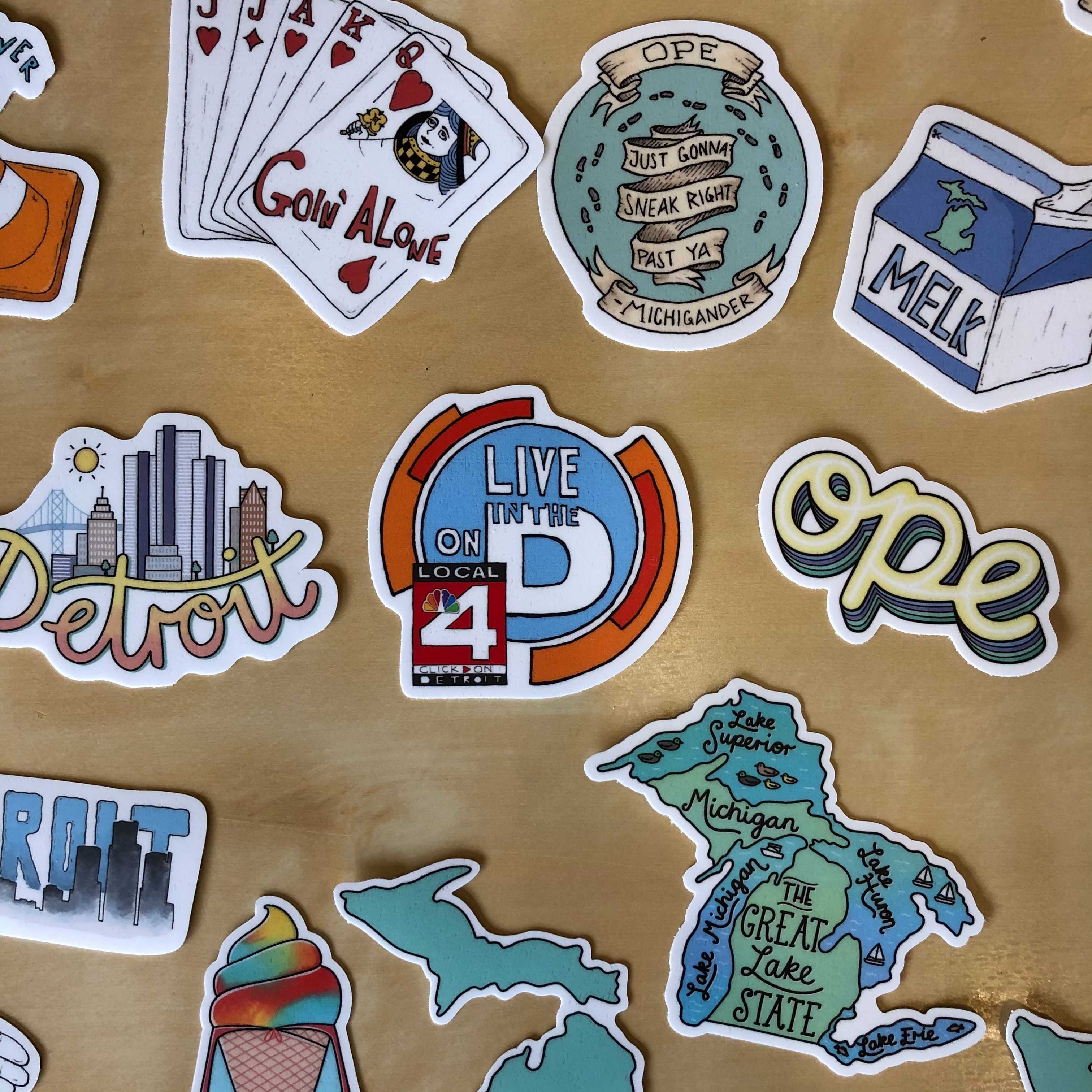  Michigan Sticker Mega Pack、mySite、elrpsem3k