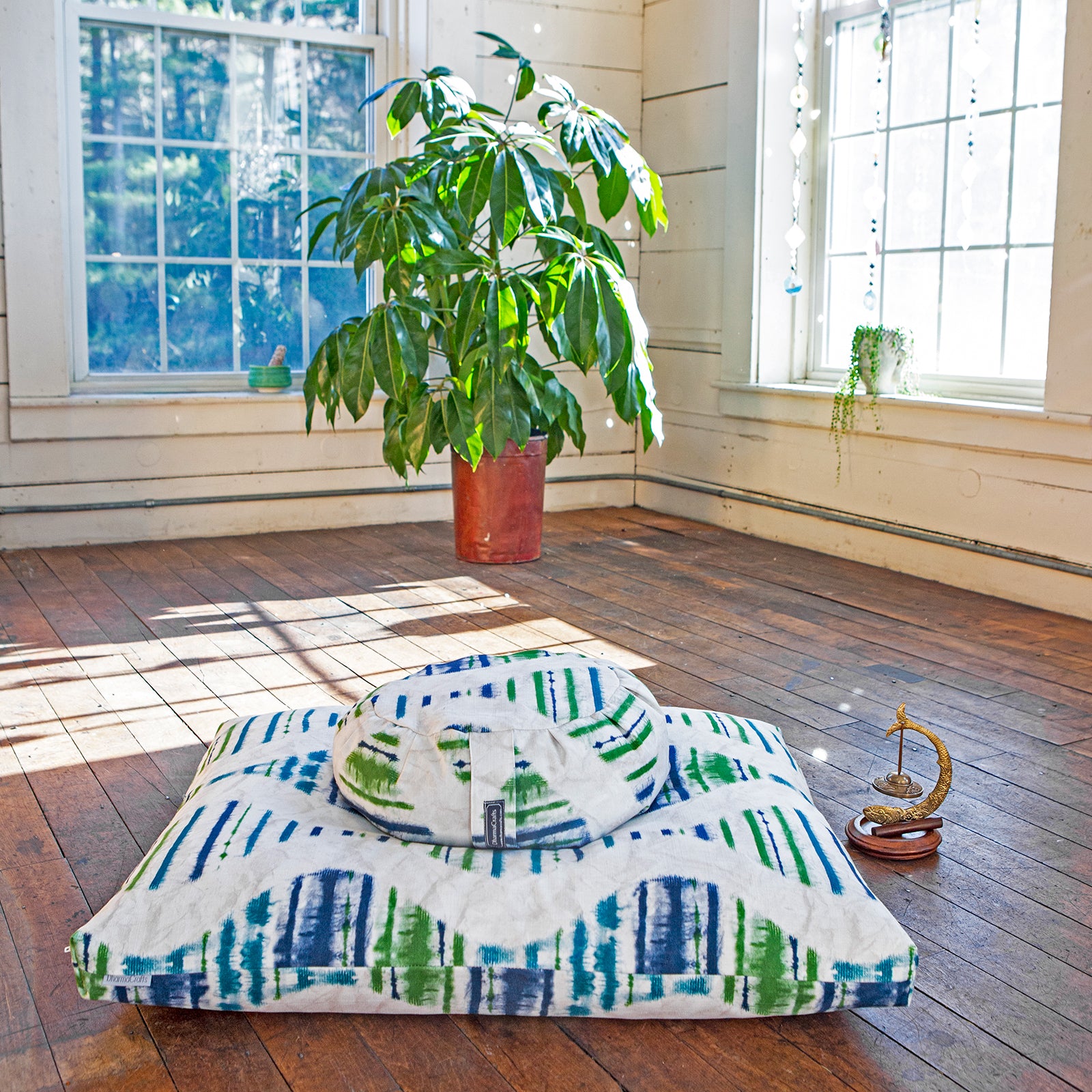 Watercolor Stripe Zafu Zabuton Set、mySite、topwebapps