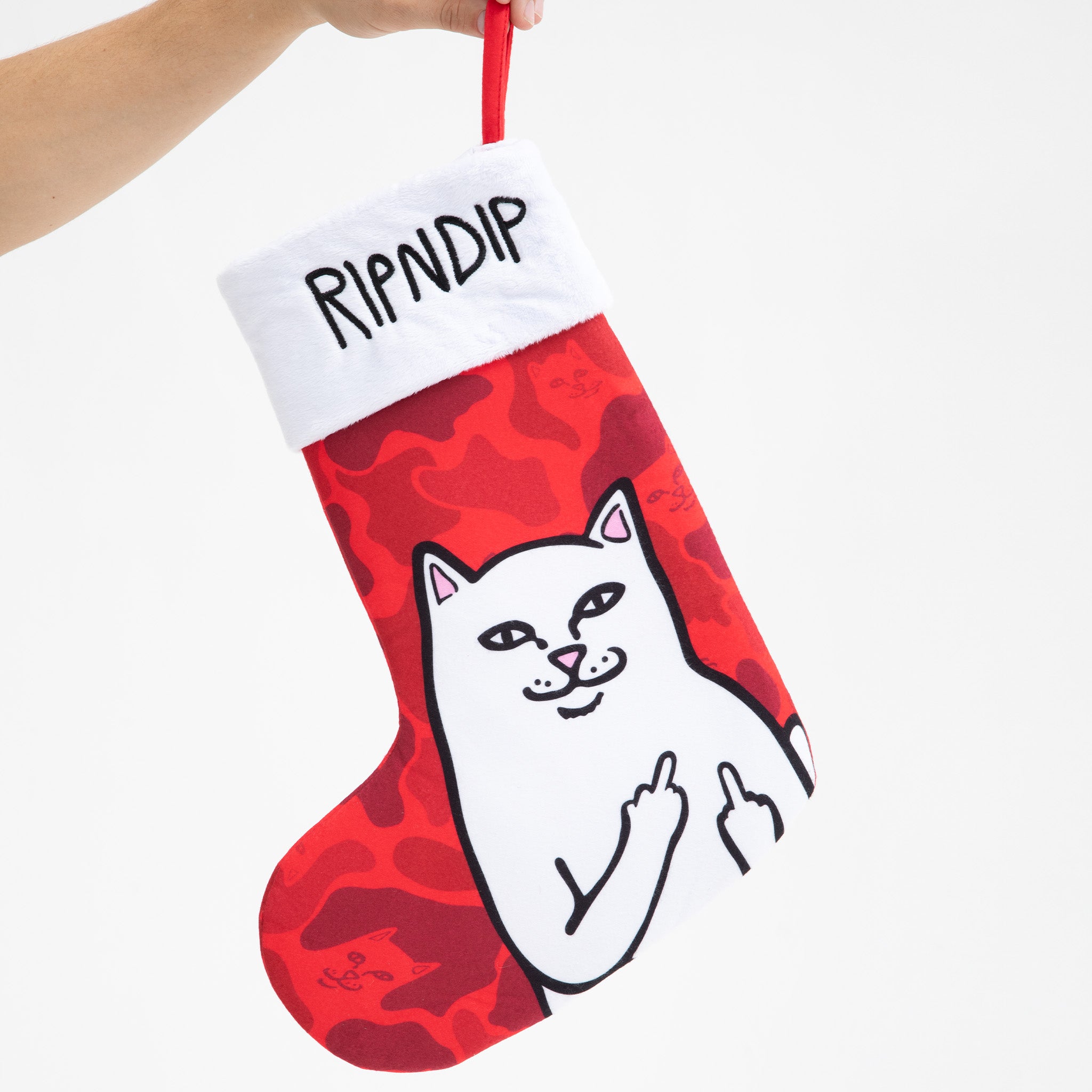  Lord Nermal Christmas Stocking (Red)、mySite、merchandisen