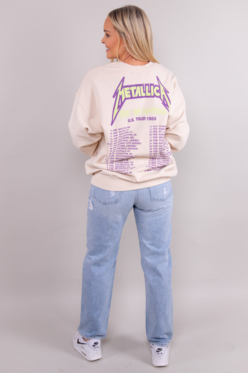 Metallica Ride The Lightning BF Crew - FINAL SALE、mySite、hinf8tx79