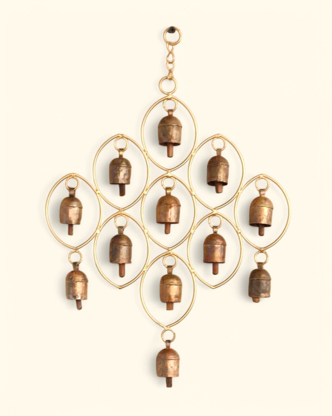 Fairtrade Abstract Diamond Lattice Wind Chime、mySite、topwebapps