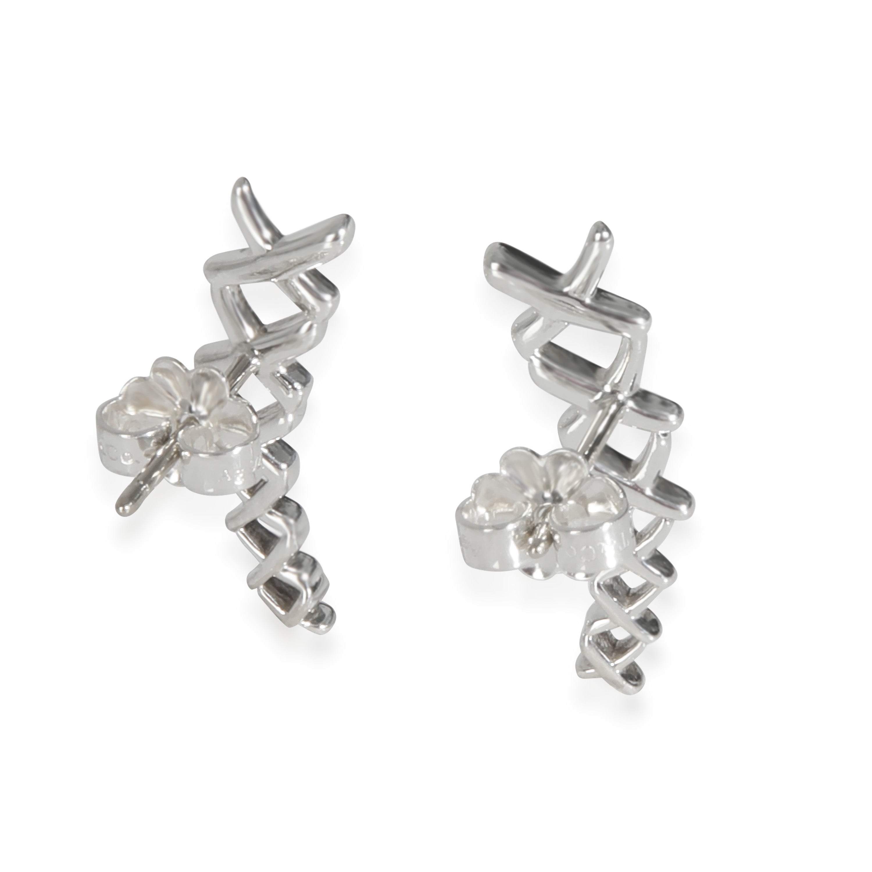 Sterling Silver Paloma Picasso Grafitti Earrings、mySite、garagedoors4me