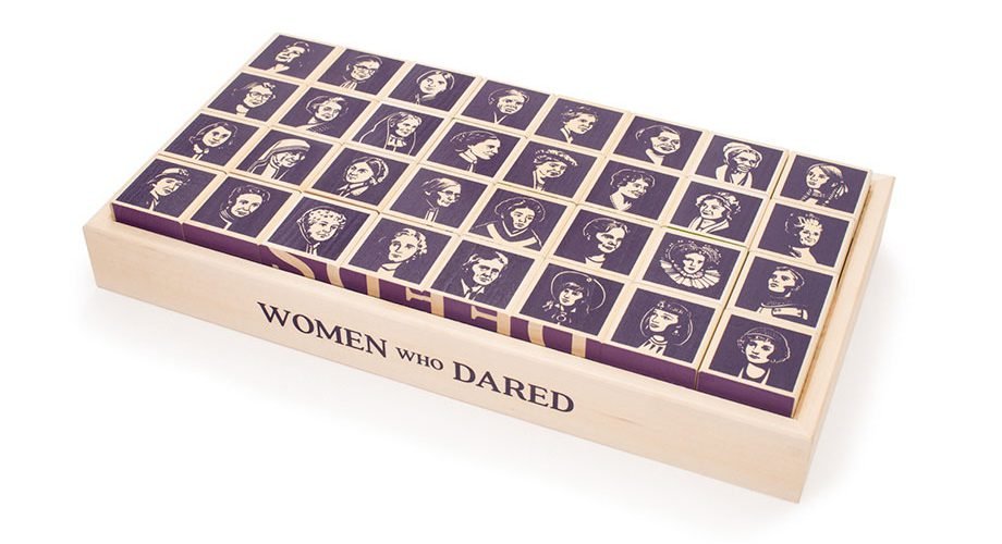  Women Who Dared Wooden Blocks、mySite、elrpsem3k