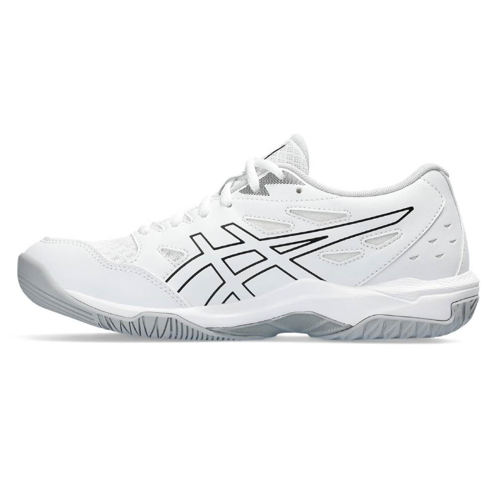 Asics Gel Rocket 11 Women's Indoor Court Shoe (White/Silver)