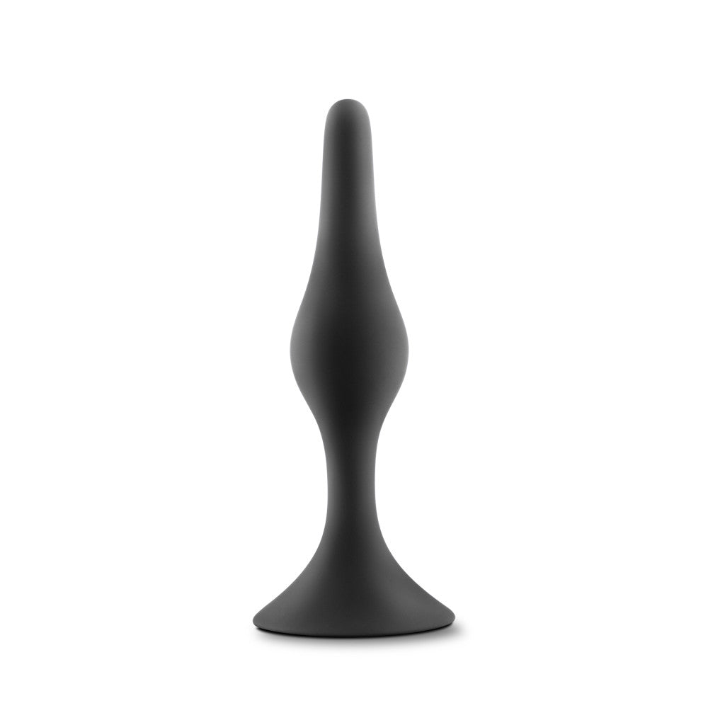 Luxe By Blush® | Beginner Black 3.25-Inch Anal Plug With Suction Cup Base、mySite、bottomscart