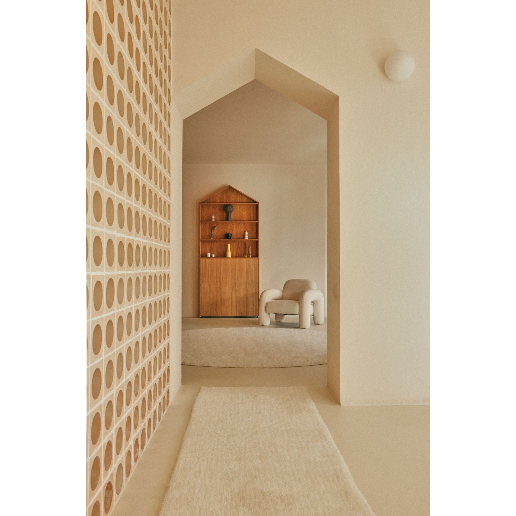 Lorena Canals Silhouette Longue Natural Woolable Rug、mySite、gigharbornorthrealestate