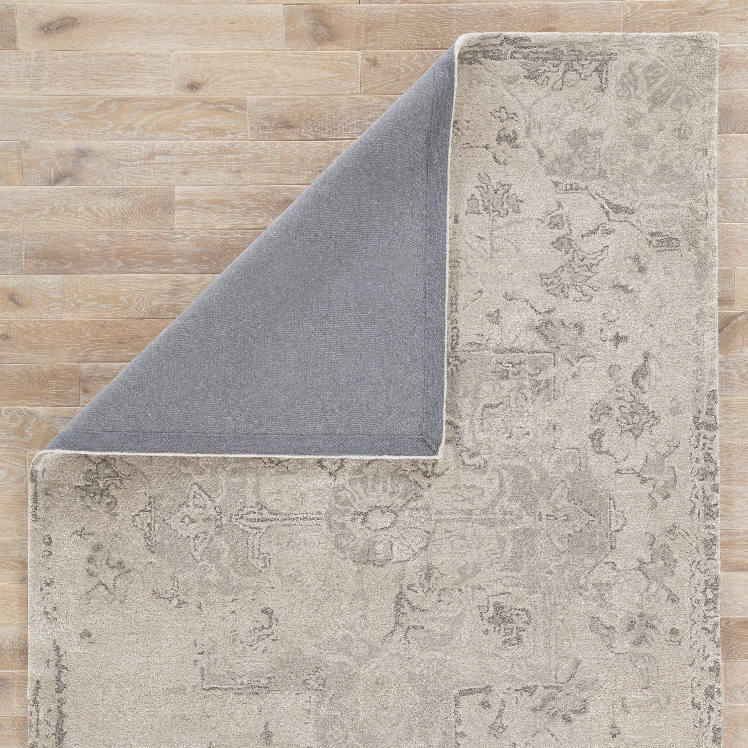 Sasha Handmade Medallion Taupe Gray Area Rug、mySite、gigharbornorthrealestate