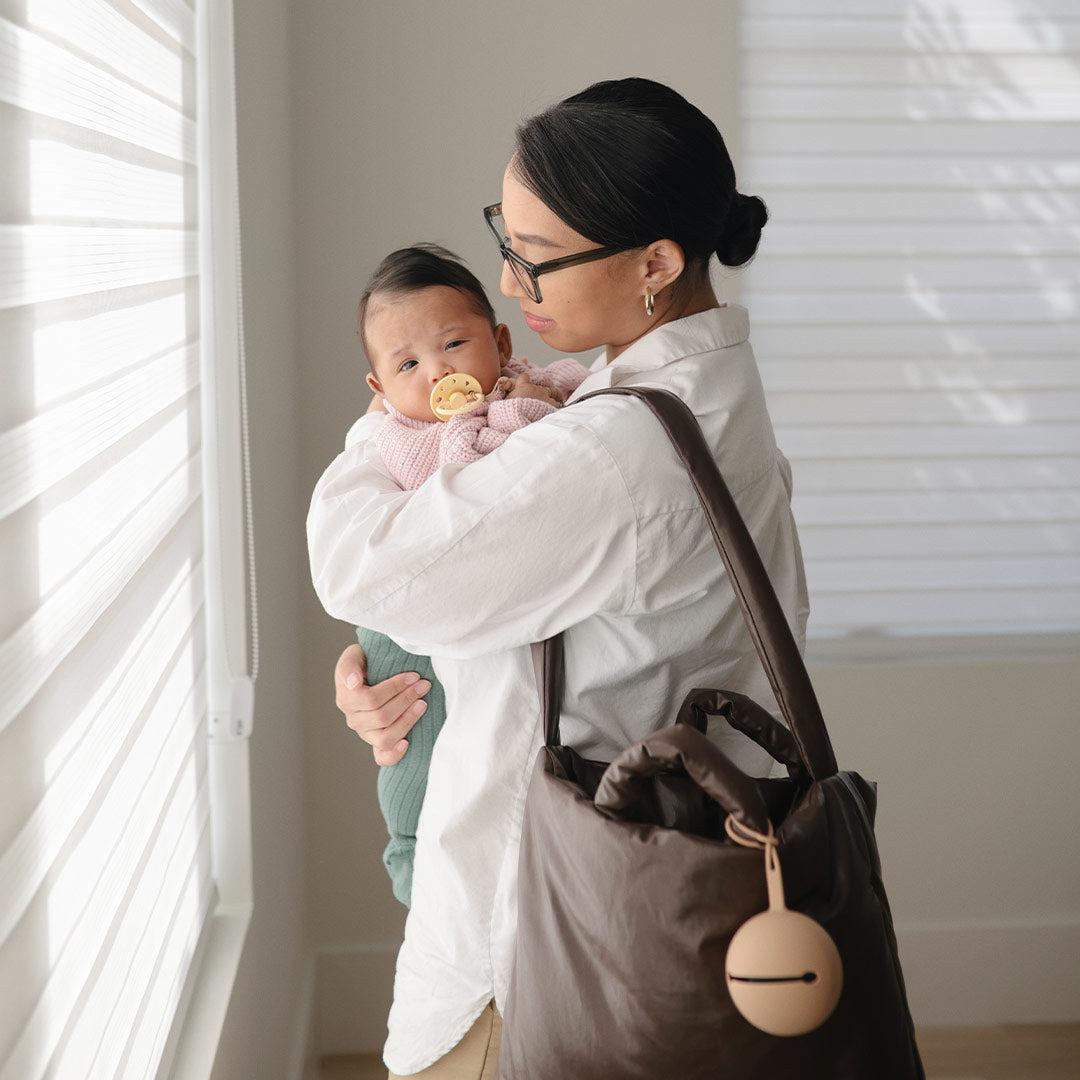  Mushie Pacifier Case - Cambridge Blue、mySite、merchandisen