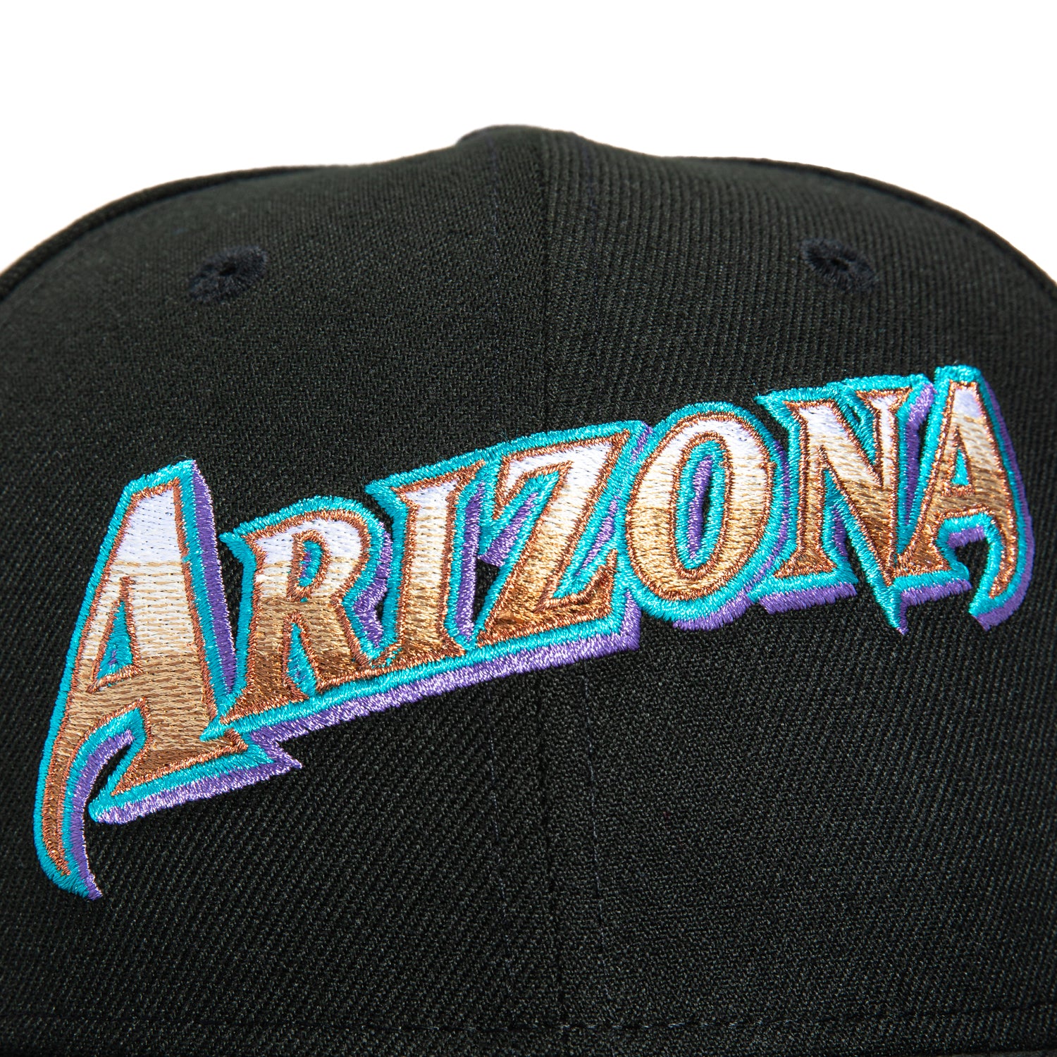 New Era 59Fifty Gradient Logo Arizona Diamondbacks Script Hat - Black、mySite、vikingsvslions
