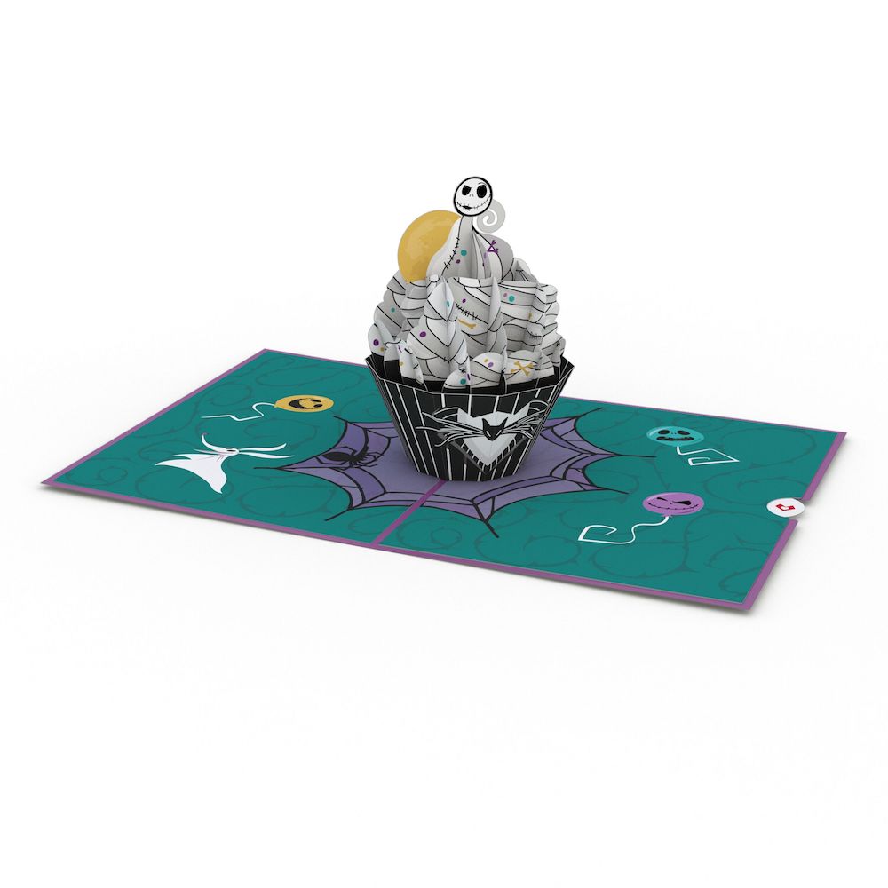 Disney Tim Burton's The Nightmare Before Christmas Birthday Cupcake Pop-Up Card、mySite、solidvoid