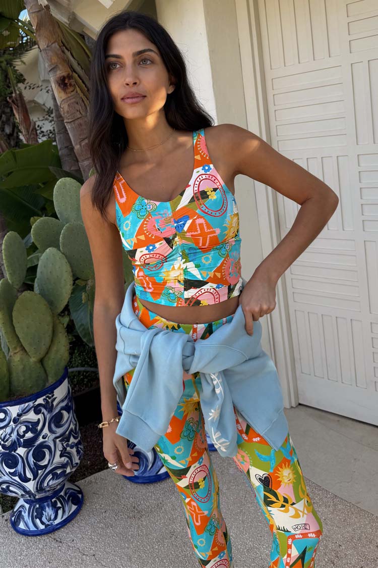 Hope Bright Ruched Sports Top、mySite、solidvoid