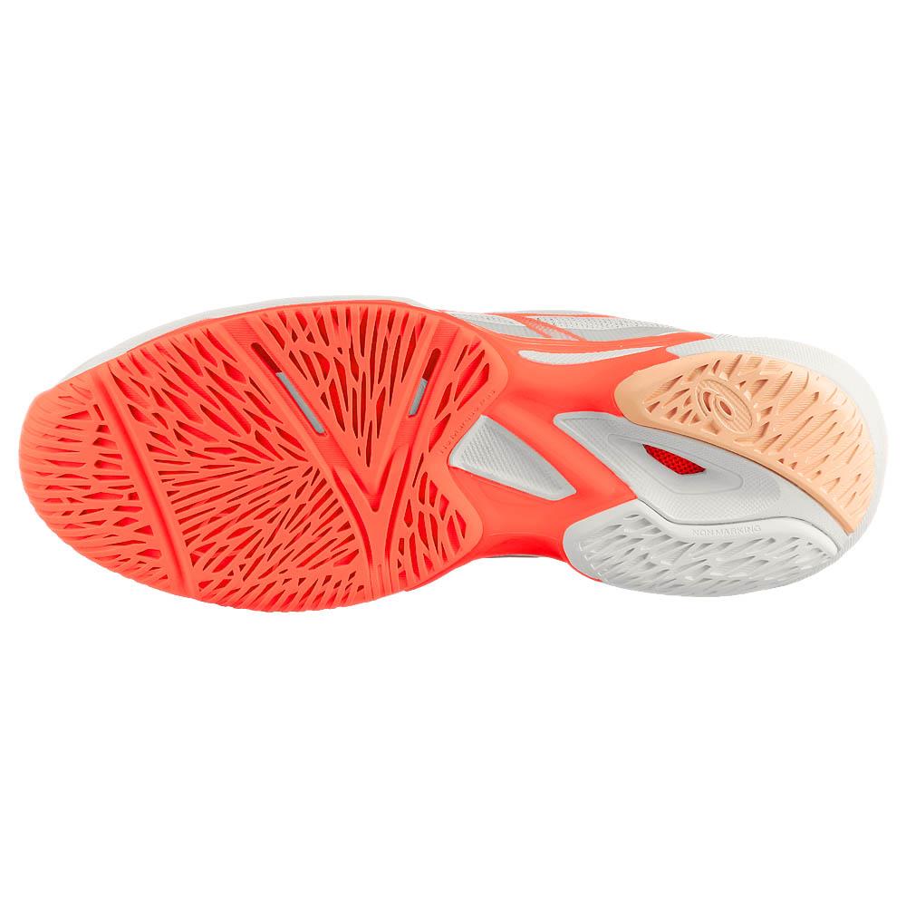 Asics Women's Solution Speed FF 3 - White/Sun Coral、mySite、neckold