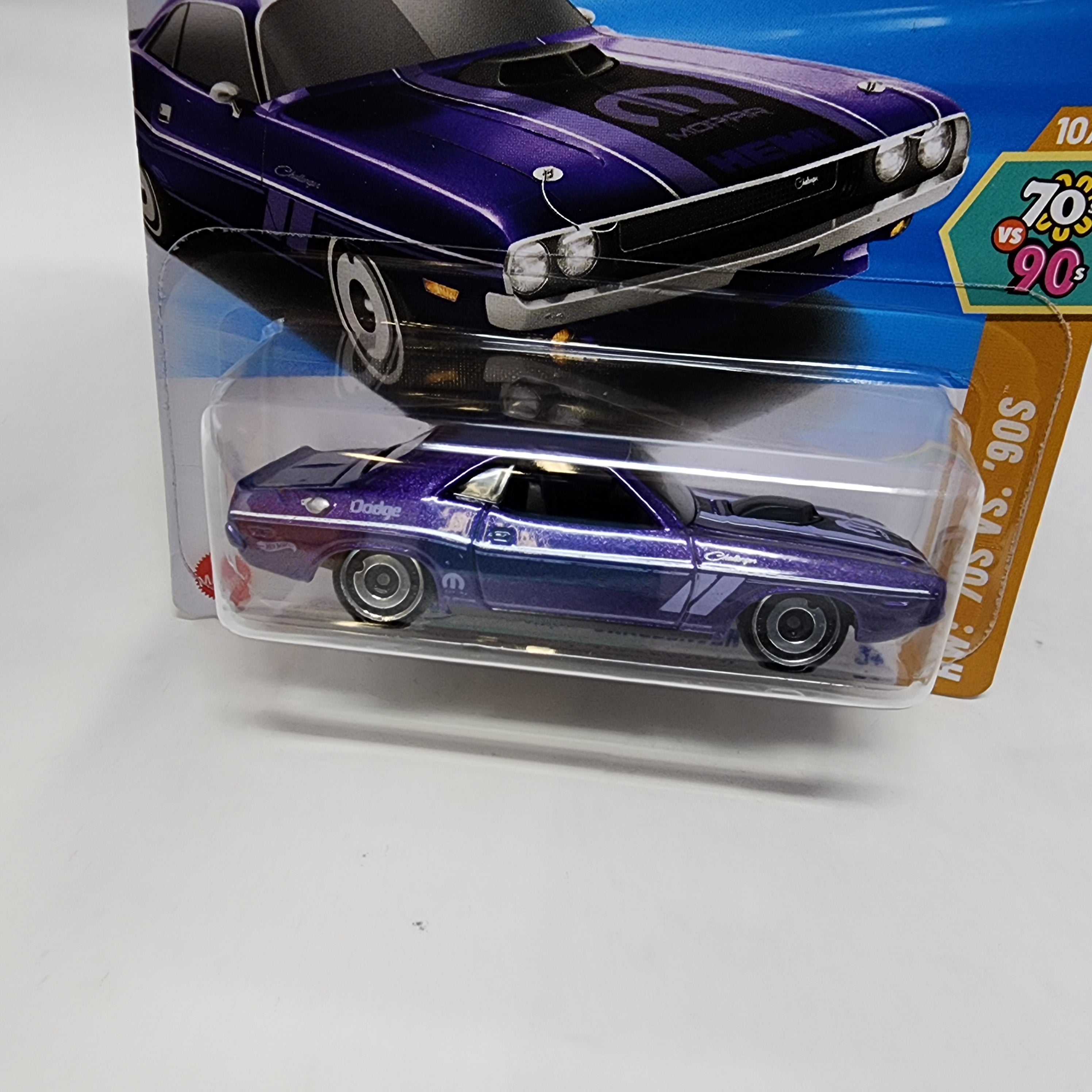 '70 Dodge HEMI Challenger #164 * Purple * 2025 Hot Wheels NEW! Case J、mySite、hgirdovlk