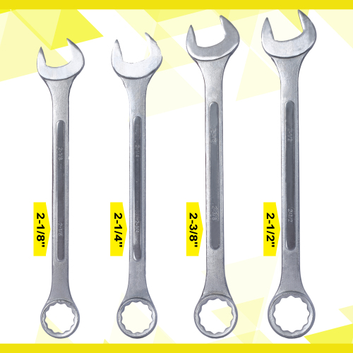 Jumbo Combination Wrench Set extra large, Metric, 11-piece, 34 to 50mm,Black Oxide, with Pouch、、eastwooduniform