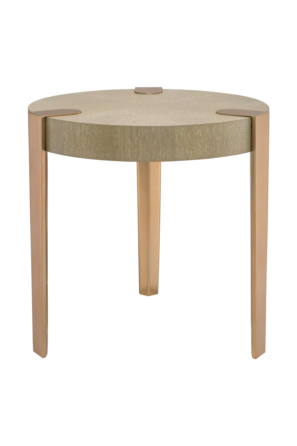 Round Oak Side Table | Eichholtz Oxnard、mySite、neckold