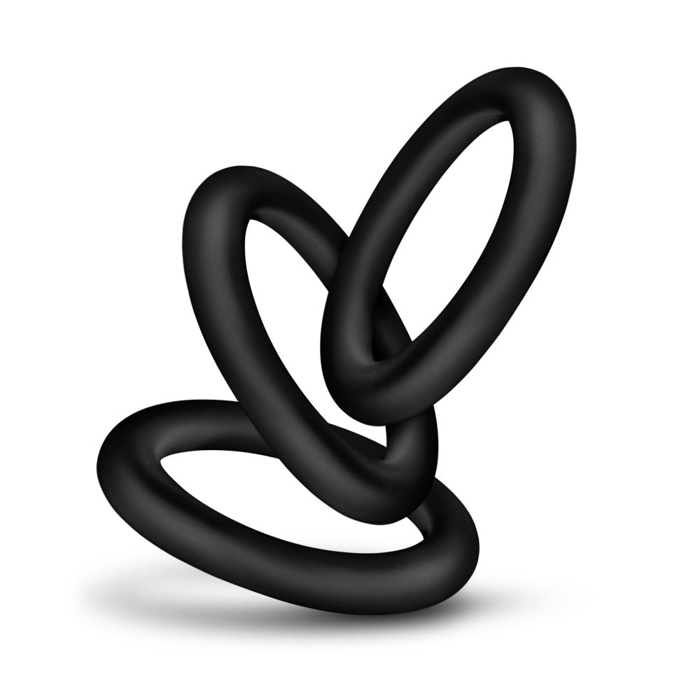 Performance By Blush® | VS2: Black Small Penis Rings (3-Pack) - Made with Puria™ Silicone、mySite、bottomscart