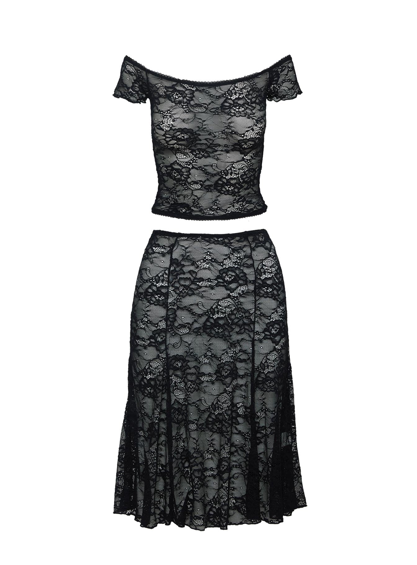 Vigilanta Lace Set Black、mySite、solidvoid