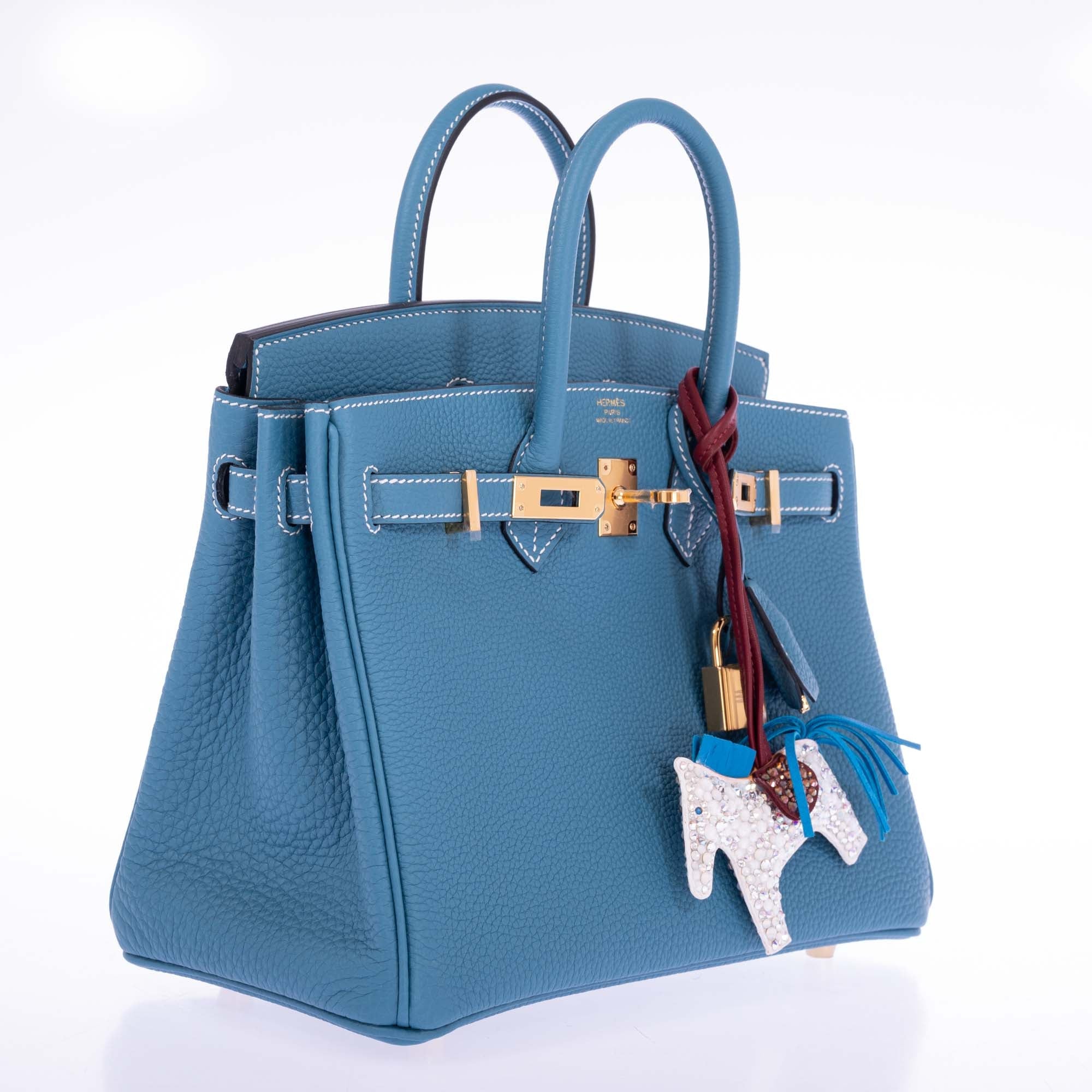 Hermès Birkin 25 Blue Jean Togo Gold Hardware、mySite、garminoutage.com