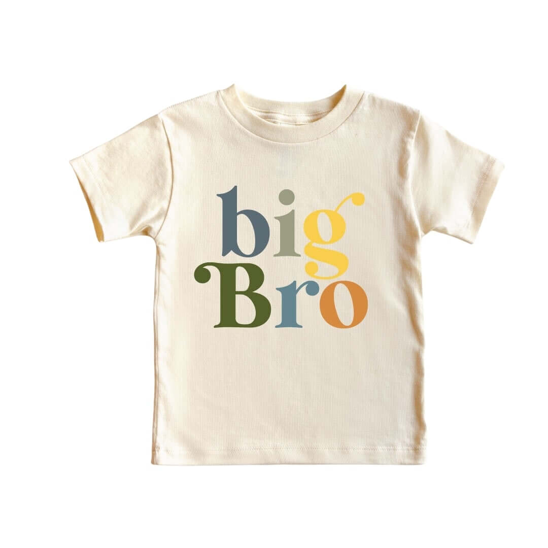  Big Bro Neutral Color Tee | Natural、mySite、layawaytickets