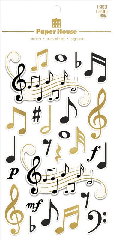  Scrapbook Stickers - Music 3D、mySite、ghnorth