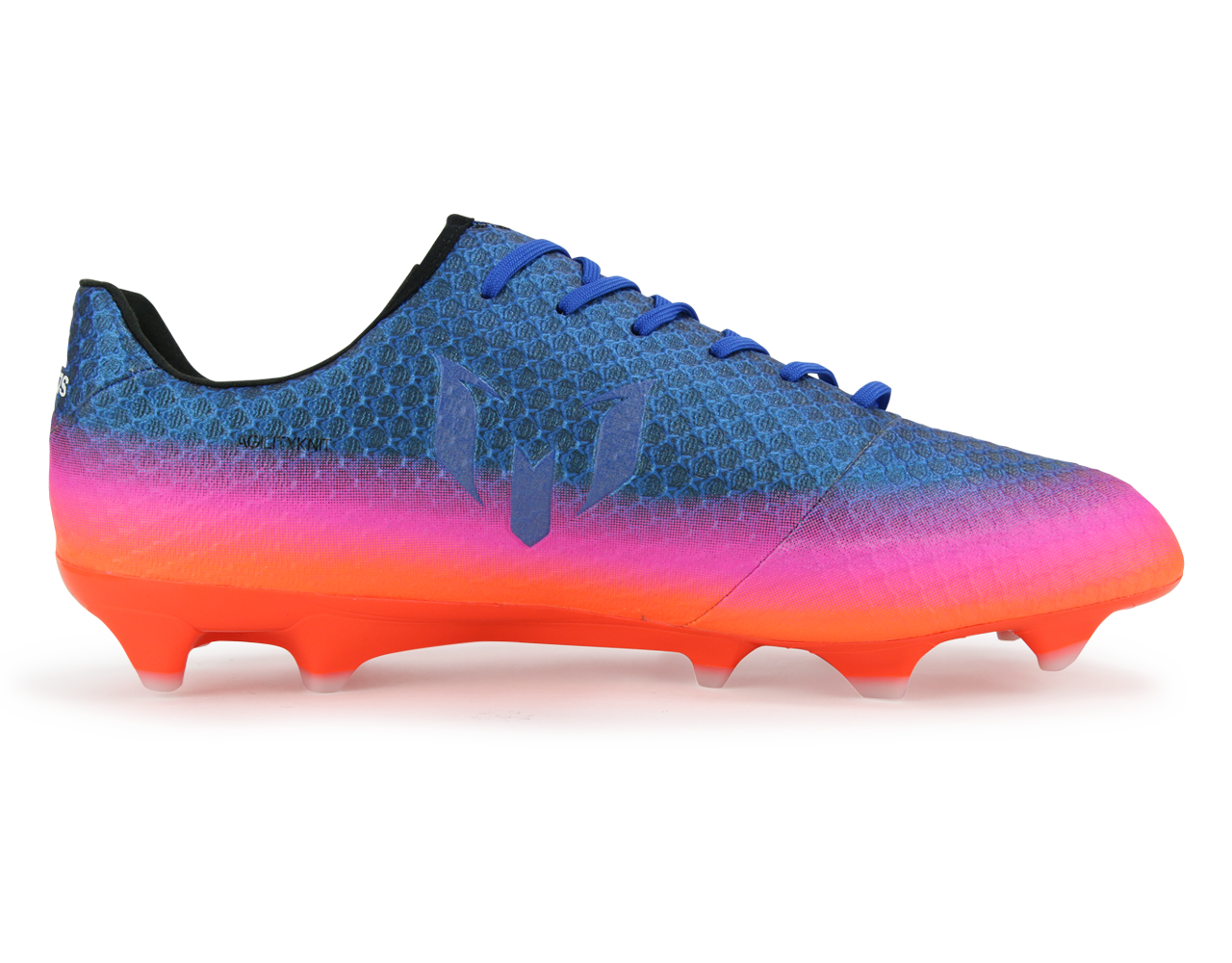 adidas Men's Messi 16.1 FG Blue/White/Solar Orange、mySite、noshort